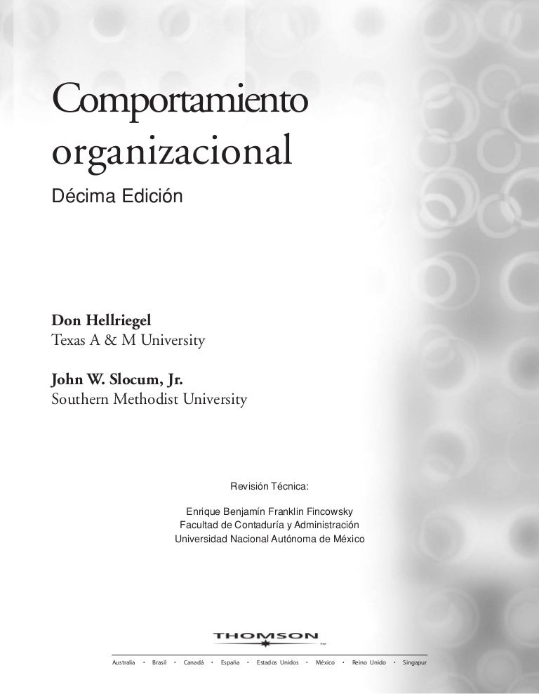 comportamiento organizacional hellriegel slocum 12